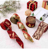 Christmas Polyester Ribbon - Trendsi - Flyclothing LLC