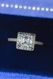 2 Carat Moissanite 925 Sterling Silver Ring - Trendsi - Flyclothing LLC