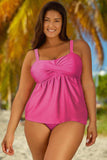Full Size Adjustable Strap Tankini Set - Trendsi - Flyclothing LLC