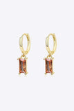 Retro 925 Sterling Silver Cubic Zirconia Drop Earrings - Trendsi - Flyclothing LLC