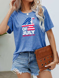 4th OF JULY INDEPENDENCE DAY Graphic Tee - Trendsi - Flyclothing LLC