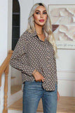 Printed Buttoned Long Sleeve Shirt - Trendsi - Flyclothing LLC