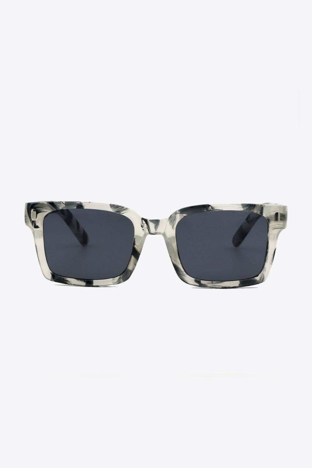 UV400 Polycarbonate Square Sunglasses - Trendsi - Flyclothing LLC