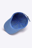 Distressed Adjustable Baseball Cap - Trendsi - Flyclothing LLC