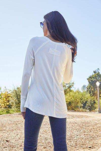 Basic Bae Full Size Round Neck Long Sleeve T-Shirt - Trendsi - Flyclothing LLC