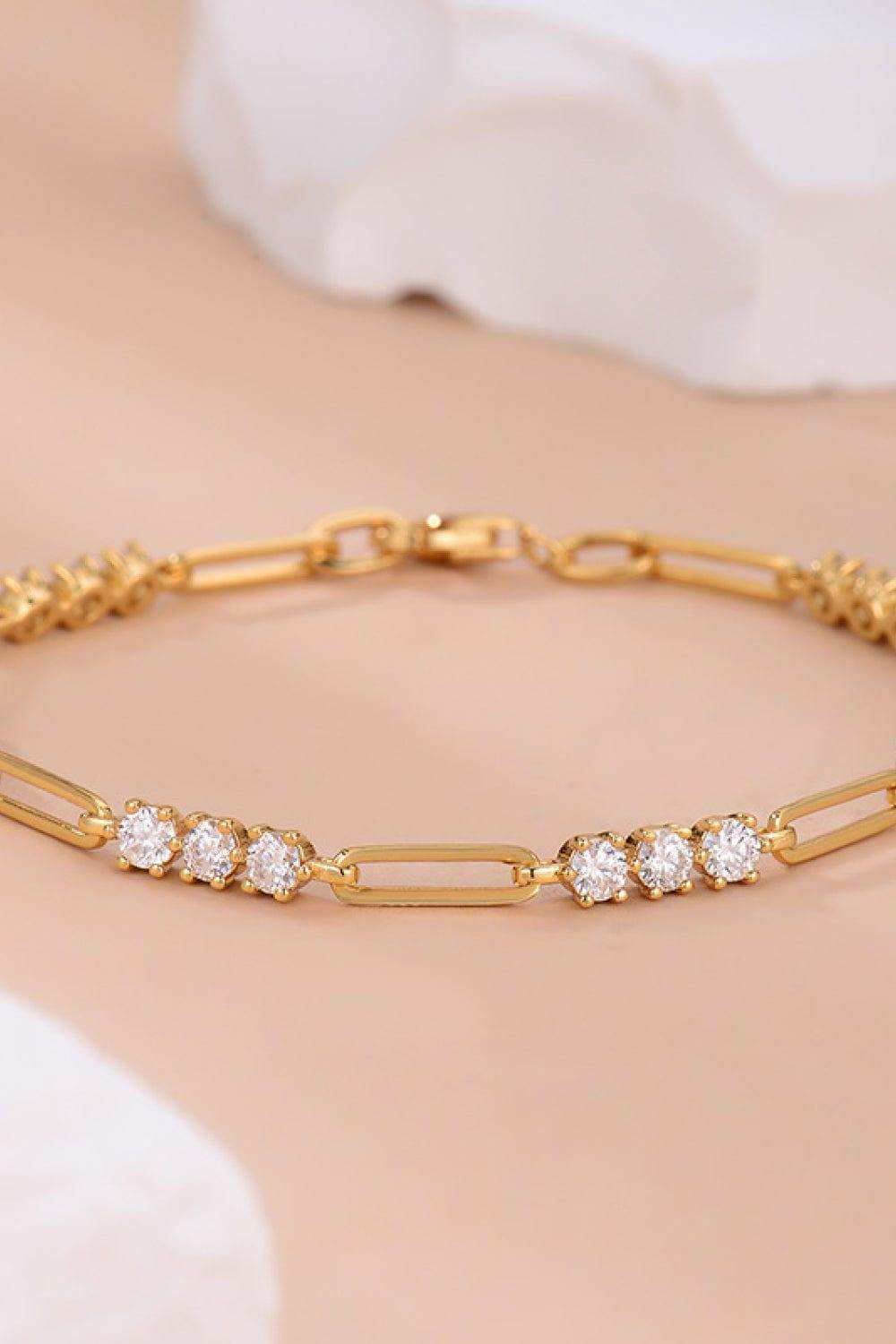 1.8 Carat Moissanite 925 Sterling Silver Bracelet - Trendsi - Flyclothing LLC