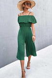 Spaghetti Strap Layered Jumpsuit - Trendsi - Flyclothing LLC