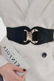 Alloy Buckle Elastic Belt - Trendsi - Flyclothing LLC
