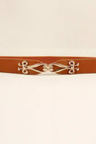 Alloy Buckle Elastic Belt - Trendsi - Flyclothing LLC