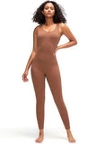 Crisscross Wide Strap Active Jumpsuit - Trendsi - Flyclothing LLC
