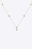 Moissanite 925 Sterling Silver Necklace - Trendsi - Flyclothing LLC