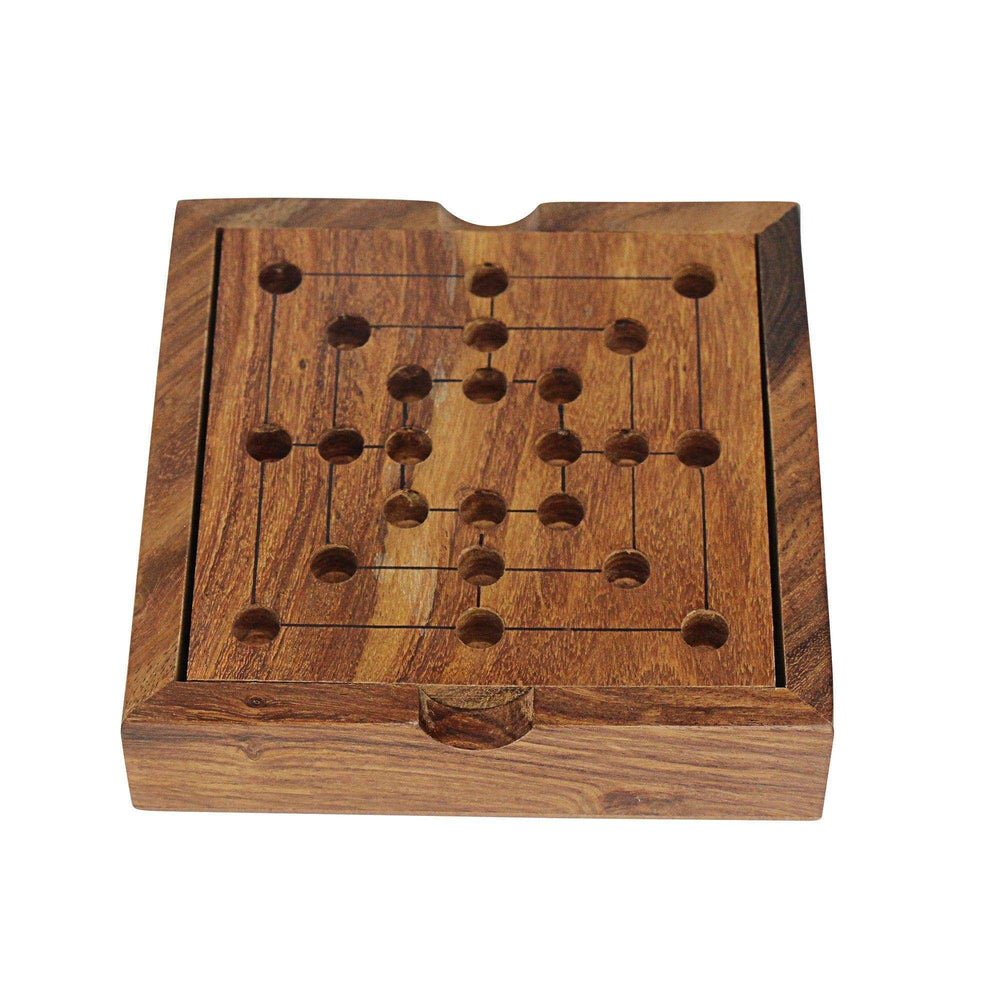 Handmade Nine Men Morris Game - Asha Handicrafts - Flyclothing LLC