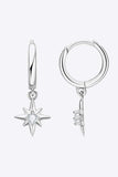 Moissanite Star Drop Earrings - Trendsi - Flyclothing LLC
