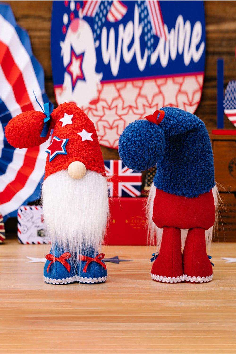 2-Piece Independence Day Knit Beard Gnomes - Trendsi - Flyclothing LLC