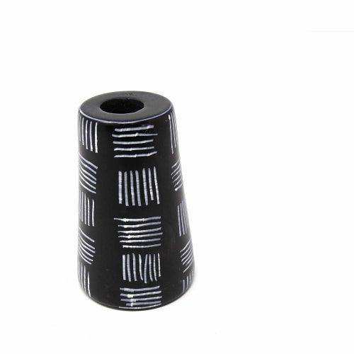 Tall Round Soapstone Candle Holder - SMOLArt - Flyclothing LLC