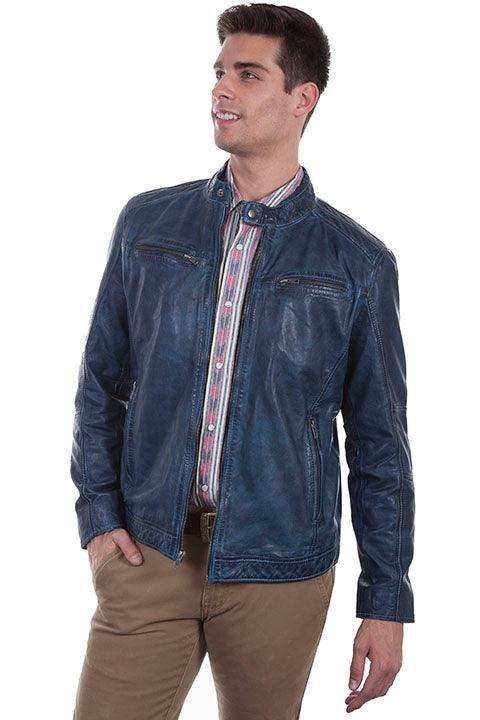 Scully Leather Mens Lamb Jacket - Scully Leather - Flyclothing LLC