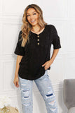 BOMBOM At The Fair Animal Textured Top in Black - Trendsi - Flyclothing LLC