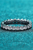 Moissanite 925 Sterling Silver Eternity Ring - Trendsi - Flyclothing LLC