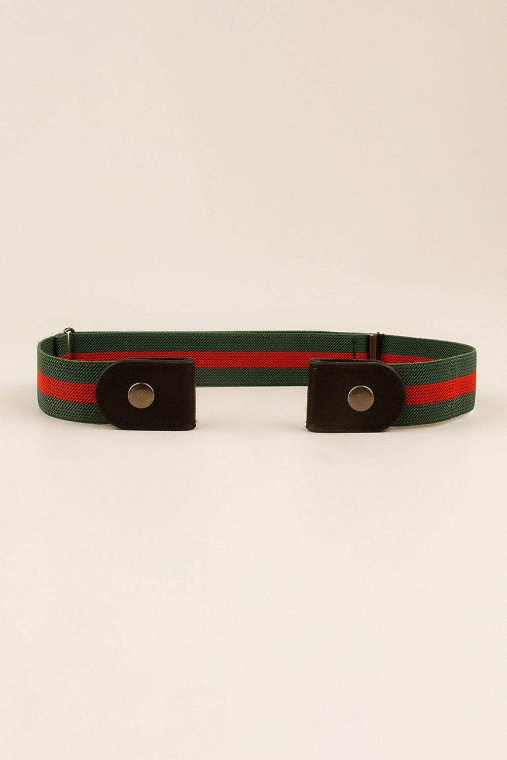 PU Elastic Snap Closure Belt - Trendsi - Flyclothing LLC