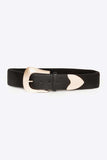 Elastic Wide PU Belt - Trendsi - Flyclothing LLC