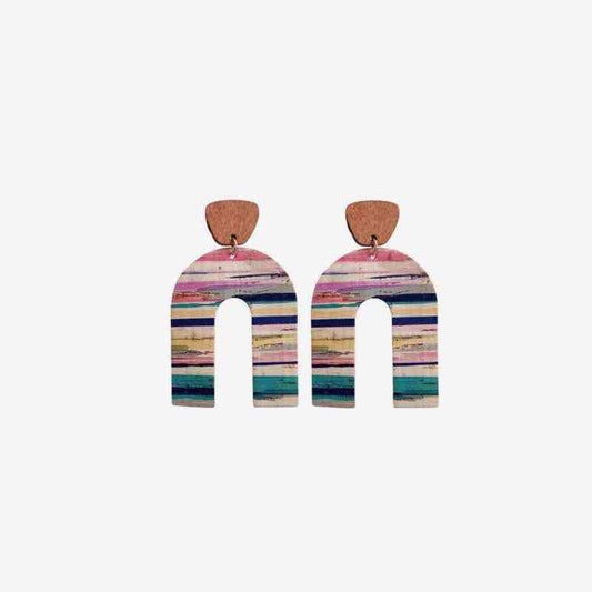 Rainbow Drop Earrings - Trendsi - Flyclothing LLC