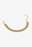 18K Gold-Plated Wide Chain Bracelet - Trendsi - Flyclothing LLC