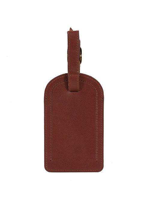 Scully TAWNY LG. LUGGAGE TAG - RECTANGULAR - Scully Leather - Flyclothing LLC