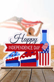 Independence Day Plywood Decor Ornament - Trendsi - Flyclothing LLC