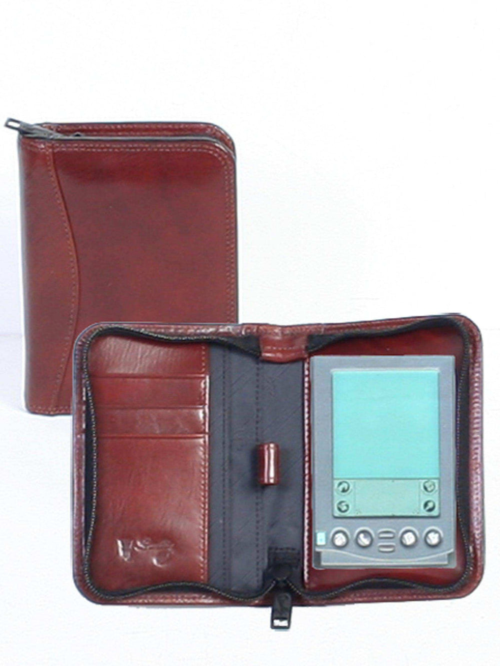 Scully MAHOGANY ZIP PILOT CASE - Scully Leather - Flyclothing LLC
