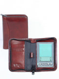 Scully MAHOGANY ZIP PILOT CASE - Scully Leather - Flyclothing LLC