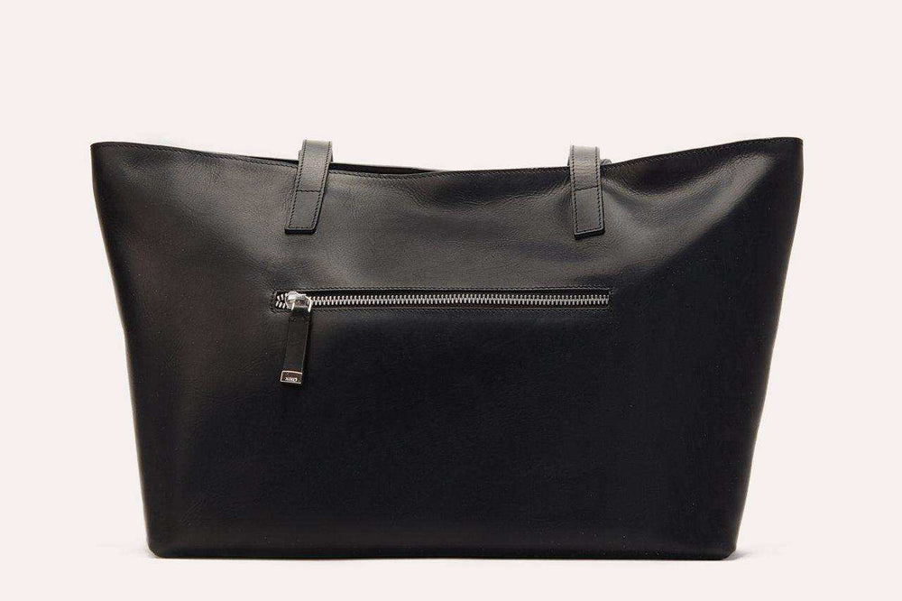 Kiko Leather Mid Zip Tote - Kiko - Flyclothing LLC