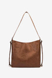 Large PU Leather Crossbody Bag - Trendsi - Flyclothing LLC