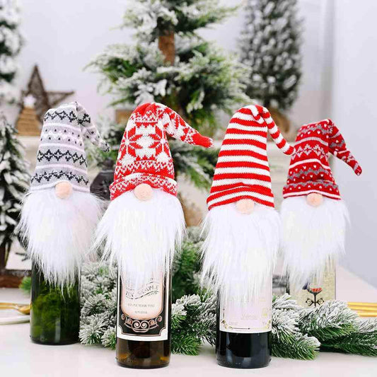 Assorted 2-Piece Wine Bottle Covers - Trendsi - Flyclothing LLC