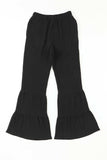 Long Flare Pants with Pocket - Trendsi - Flyclothing LLC