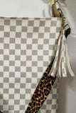 PU Leather Shoulder Bag with Tassel - Trendsi - Flyclothing LLC