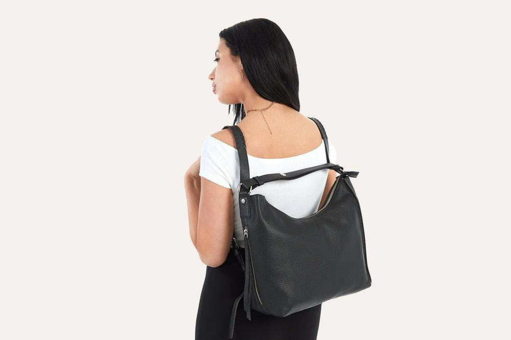 Kiko Leather Versatile Shoulder Bag - Kiko - Flyclothing LLC