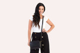 Kiko Leather Boxed Crossbody - Kiko - Flyclothing LLC