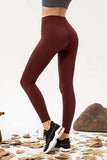 High Waist Skinny Active Pants - Trendsi - Flyclothing LLC
