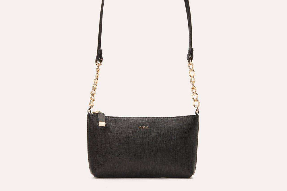 Kiko Leather Two Chain Crossbody - Kiko - Flyclothing LLC