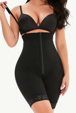 Full Size Lace Detail Zip-Up Under-Bust Shaping Bodysuit - Trendsi - Flyclothing LLC