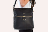 Kiko Leather Zip Tote - Kiko - Flyclothing LLC
