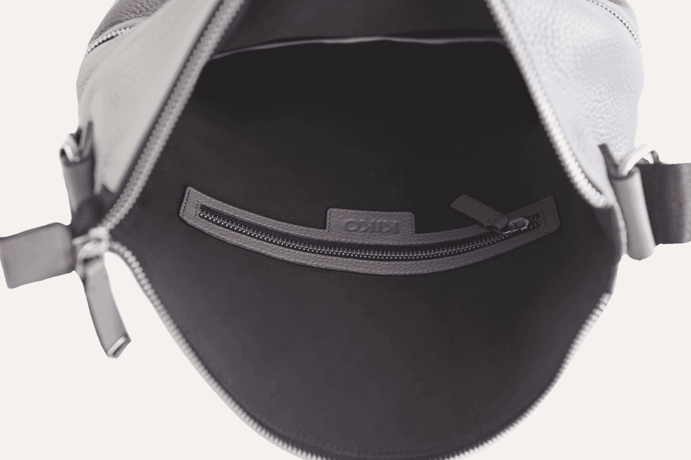 Kiko Leather Zip Tote - Kiko - Flyclothing LLC