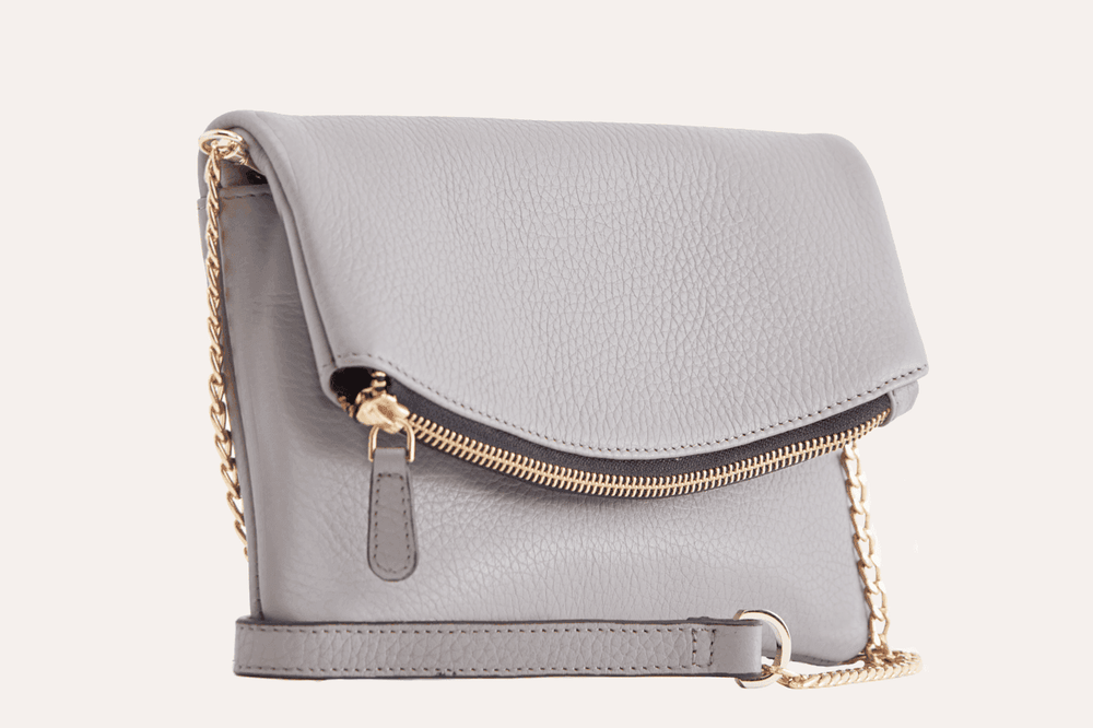 Kiko Leather Flap Clutch - Kiko - Flyclothing LLC