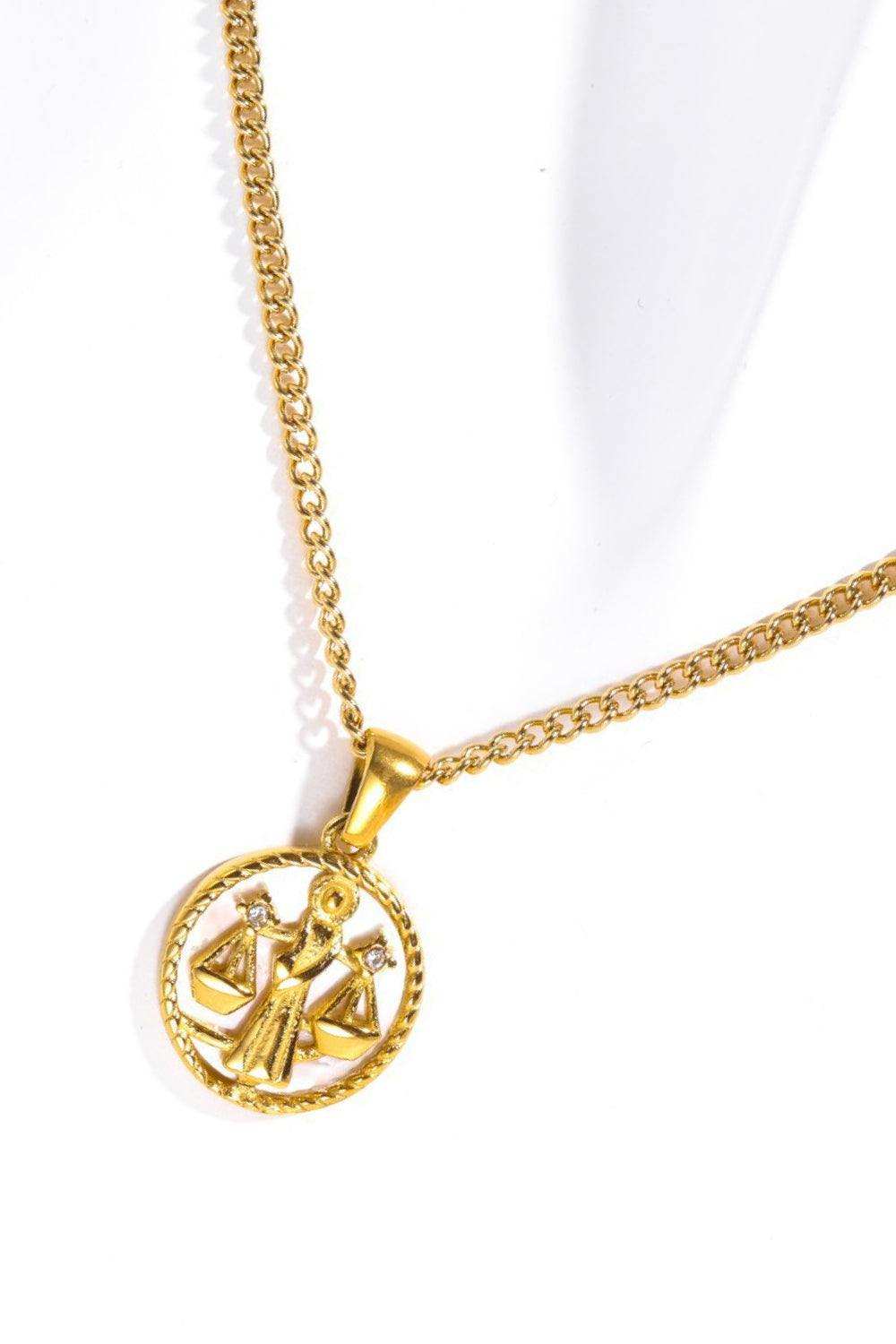 Constellation Pendant Stainless Steel Necklace - Trendsi - Flyclothing LLC