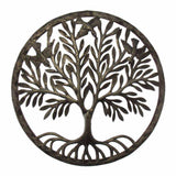 Tree of Life in Ring Wall Art - Croix des Bouquets - Croix des Bouquets - Flyclothing LLC