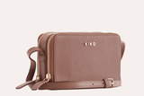 Kiko Leather Zip Around Crossbody Pebble - Kiko - Flyclothing LLC