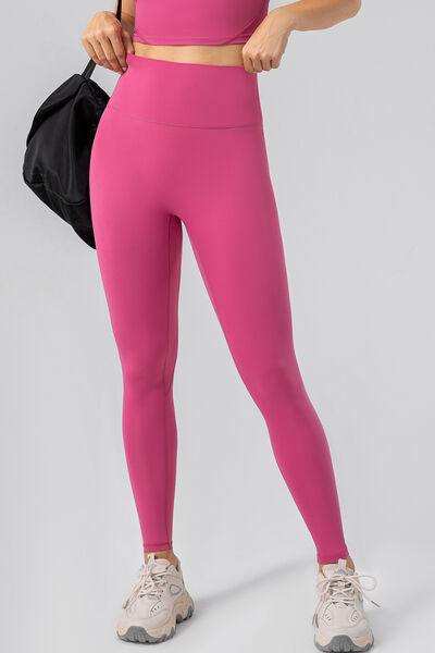 High Waist Active Leggings - Trendsi - Flyclothing LLC