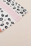 Leopard Color Block Smocked Jumpsuit - Trendsi - Flyclothing LLC
