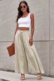 Drawstring Waist Wide Leg Pants - Trendsi - Flyclothing LLC
