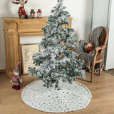Feather Christmas Tree Skirt - Trendsi - Flyclothing LLC